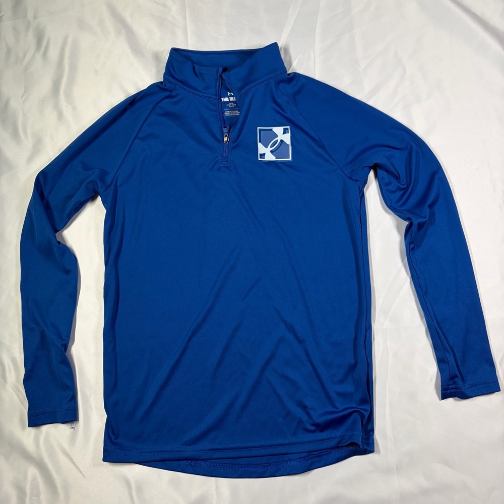 Under Armour Royal Blue Quarter-Zip Top